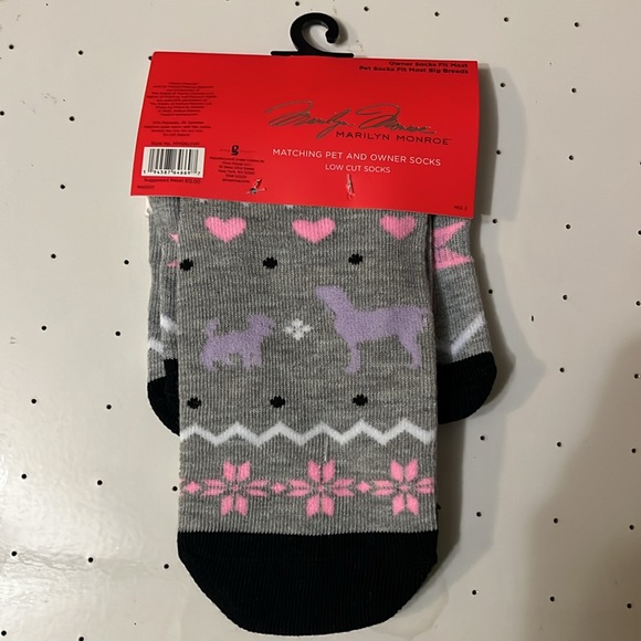 Marilyn Monroe matching pet & owner socks - Picture 2 of 2